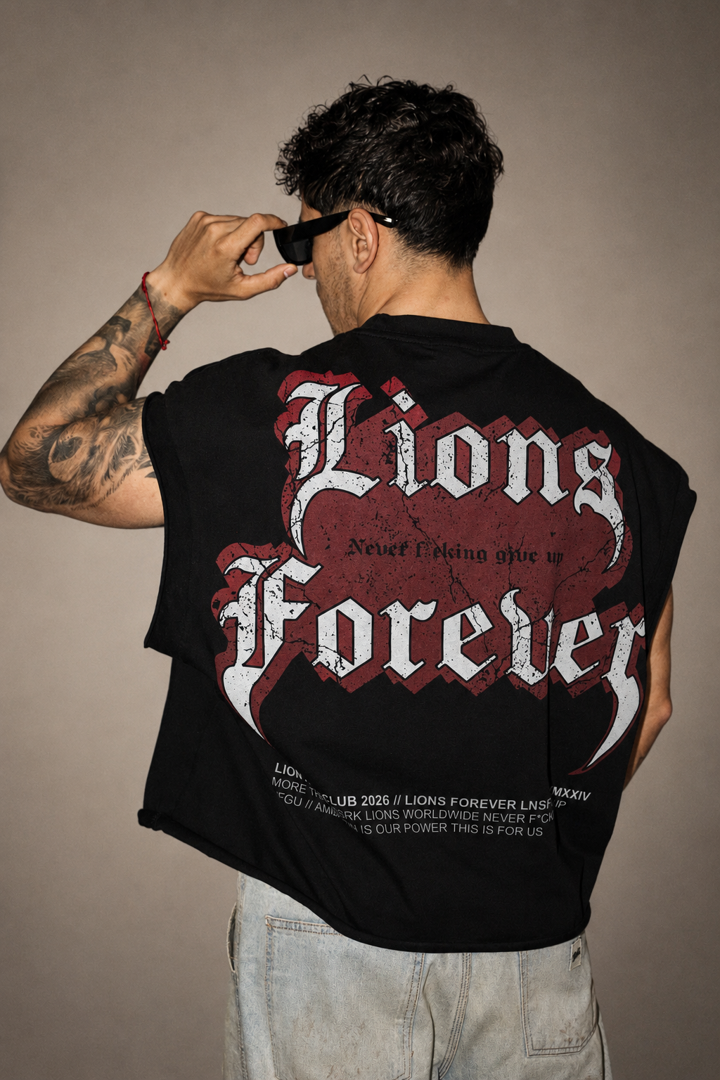 LIONS FOREVER BLACK
