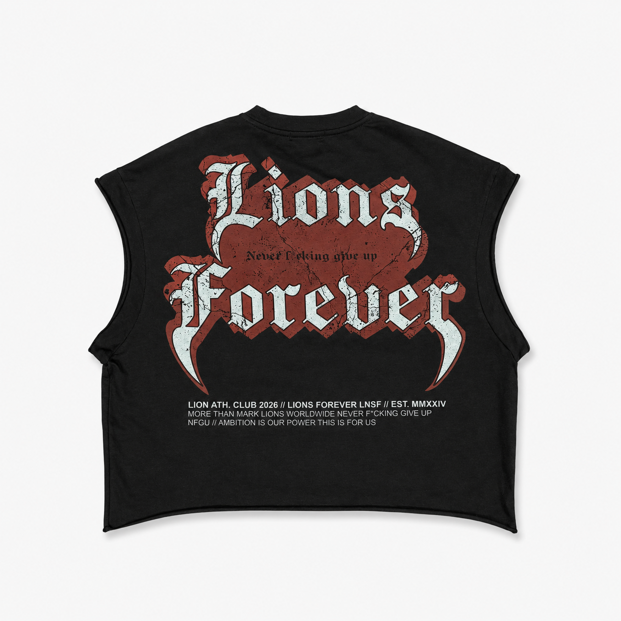 LIONS FOREVER BLACK
