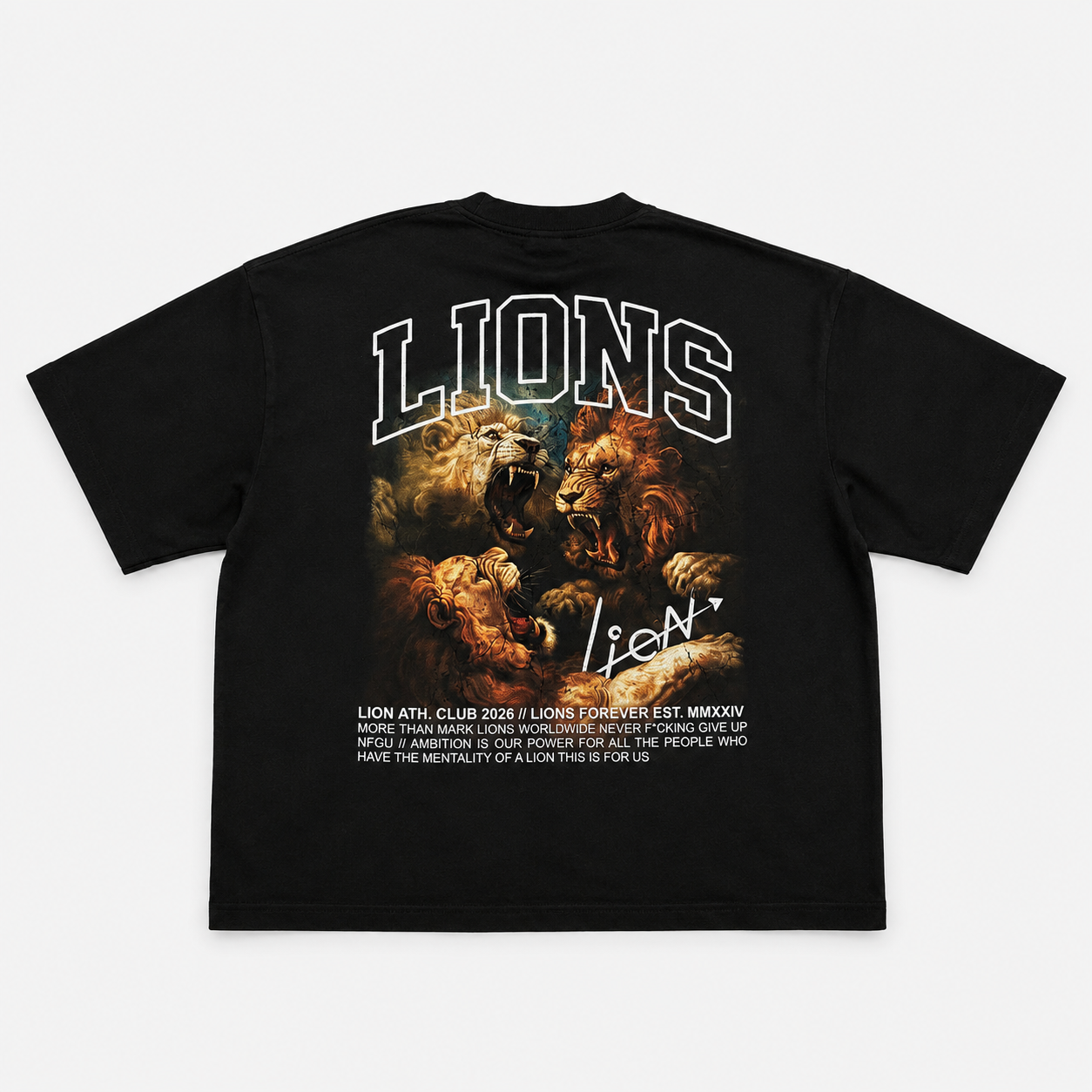 LIONS BLACK