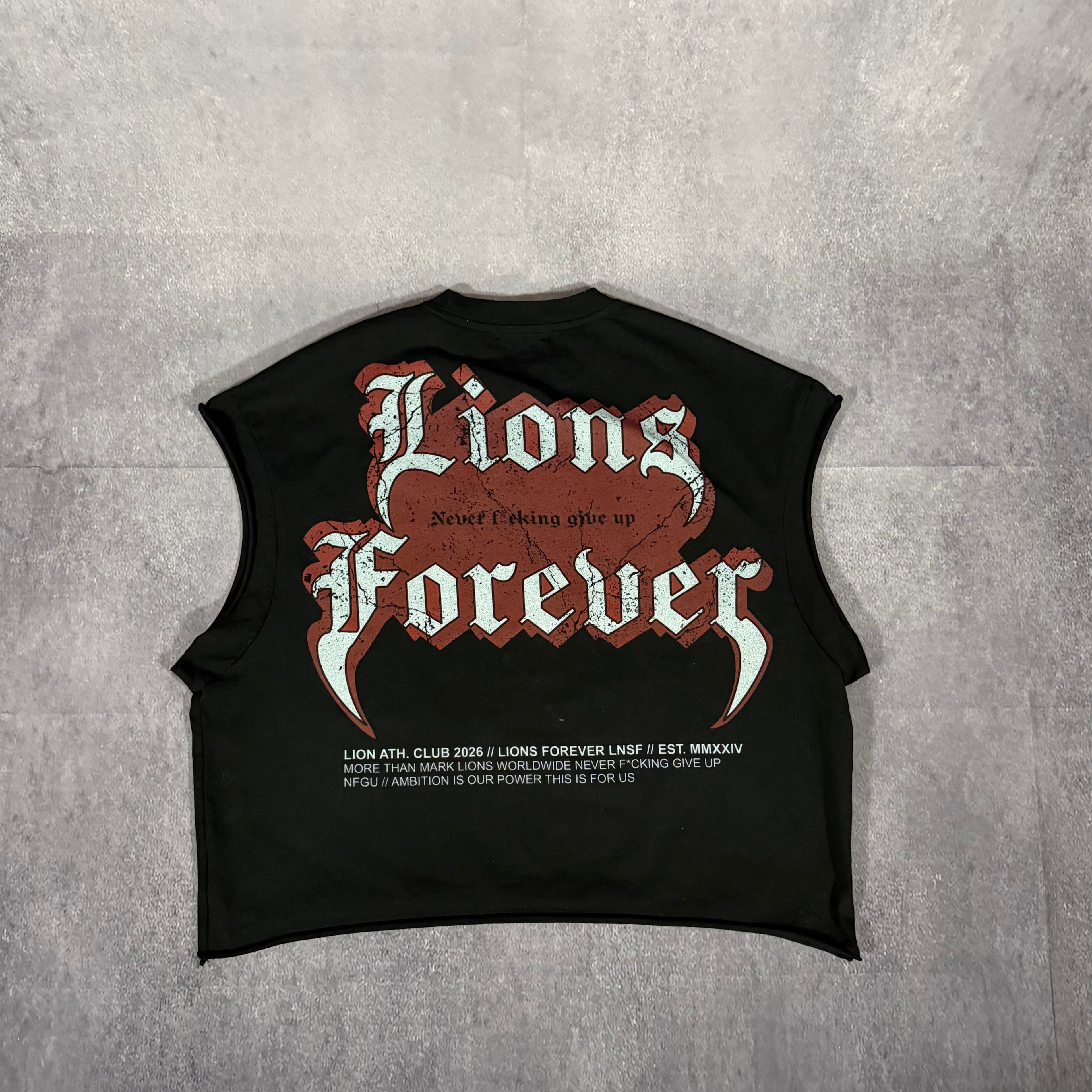 LIONS FOREVER BLACK